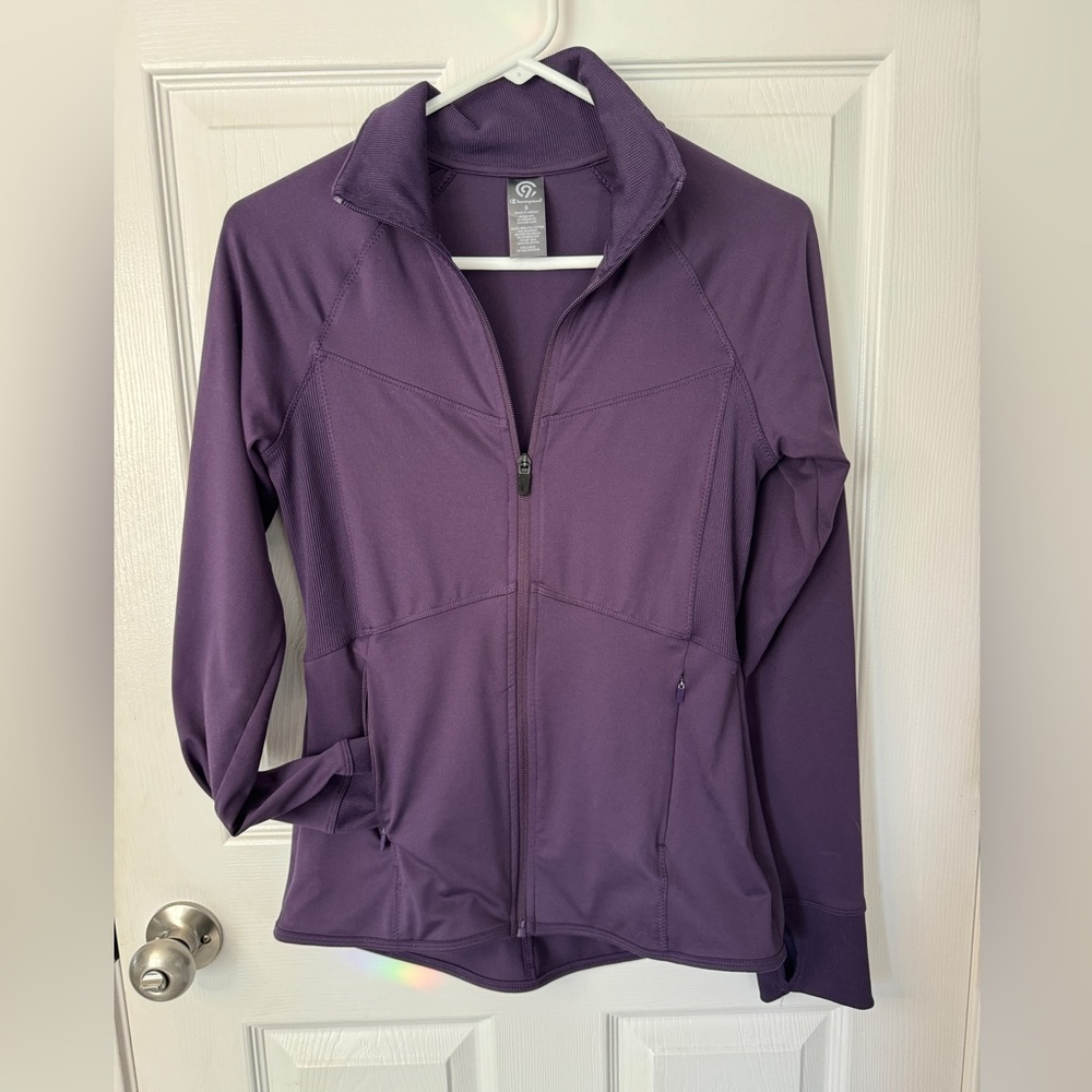 Champion Runner Zip Up in Purple